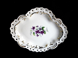 Aquincumi pierced violet jewelry bowl