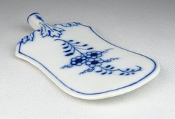 0S413 Régi kék-fehér porcelán lapát fej