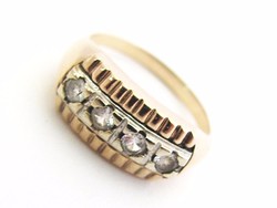 Arany női gyűrű  (Szeg-Au66723)