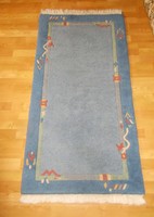 Kézi csomózású Gabbeh szőnyeg.140x72 cm