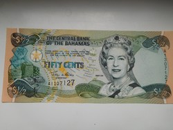 Bahama szigetek 1/2 dollár 2001 UNC