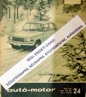 1982 október 20  /  AUTÓ - MOTOR  /  SZÜLETÉSNAPRA RÉGI EREDETI ÚJSÁG Szs.:  3558