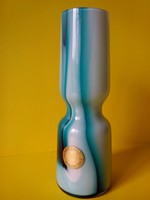 Carlo Moretti üveg váza jelzett eredeti