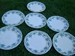 CCA 1830-1880 böl származó majolika tányérok 7 db  nagyméretű