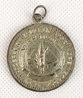 0S894 Antik irredenta sportérem ezüstérem 37 mm