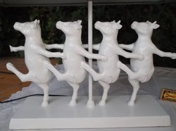 Table Lamp Dancing Cows Kare Design, 43,5 x 40,5 x 11,5 cm