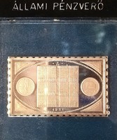 1981es 200 Forint névértékű 835ös ezüst naptár érme. Eredeti Állami Pénzverő dobozában. 