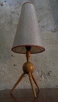 Skandináv stílusú retro / mid century asztali hangulat lámpa