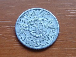 AUSZTRIA OSZTRÁK 50 GROSCHEN 1952   ALU. 