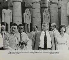 0T180 MTI fotó Antall József Egyiptomban 1991