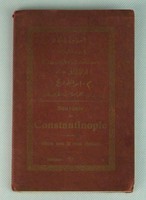0T149 Régi Konstantinápoly képeslap füzet 1918