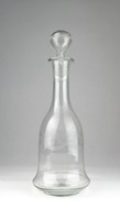 0T302 Csiszoltüveg likőrös kínáló dugóval 25 cm
