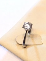 Csillogó ezüst gyűrű 