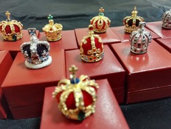 Királyi koronaékszerek Mini korona gyüjtemény LOT