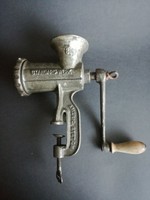 Antique standard werk america old cast iron meat grinder - ep