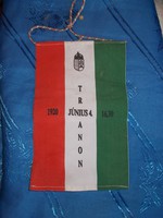kisméretű irredenta  zászló trianon 1920