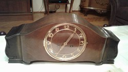 HERMLE barokk felesütős ingás kandalló óra