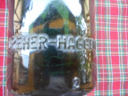 Régi sörösüveg (Dreher-Haggenmacher)