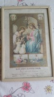 Antik szentkép eladó! Első szent áldozási emlék 1932-ből