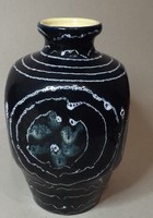 Tófej kerámia váza ritka ,gyönyörű