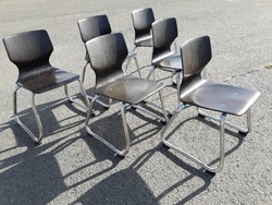 ELSZÁMOLHATÓ! Skandináv  ADAM STEGNER DESIGN  for FLÖTOTTO darabáron 6 db gyermek szék