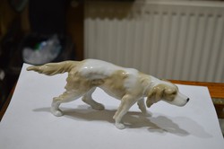 Német porcelán kutya