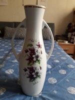 Régi ibolyamintás váza (36 cm)
