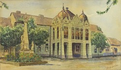 0T510 Pálföldi jelzéssel : Vidéki városháza 1945
