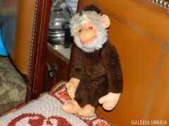 Antik ca. 100 éves szalmával bélelt majom