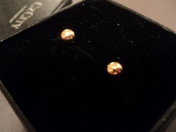 18 karátos gömb arany fülbevaló