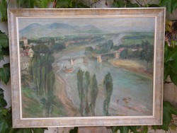  Sárospataki táj,  Bényi László festménye