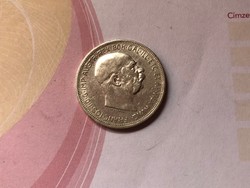 1913 ezüst 2 korona 10 gramm szép db