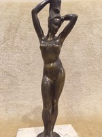 Női akt bronz szobor! Olcsón!