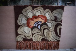 Retro suba falvédő , kézzel csomózott dekoráció fali szőnyeg
