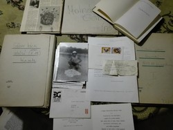 Molnár Gábor vadász író utazó hagyatékából...még KIADATLAN gépelt kéziratok is!
