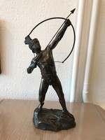 Római katona figurális szobor 