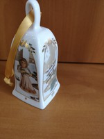 Karácsonyi csengő Goebel porcelán 2017-es limitált kiadás német-angol felirattal