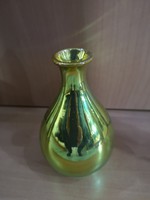 Zsolnay eozin váza 12,5cm, hibátlan