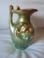 Zsolnay Eosin szecessziós váza