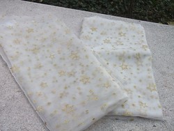 Gold star tablecloth decoration material 150x150 cm