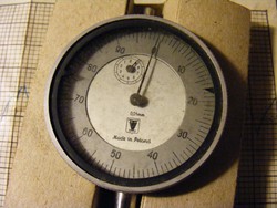 Retro indikátor óra  mérőóra  0,01mm-10mm
