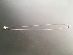 Izraeli ezüst nyaklánc, nyakék