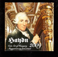  Haydn 2009 Proof forgalmi sor dísztokban ezüsttel PP