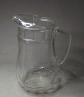 Régi üvegkancsó különleges forma 1,5 l