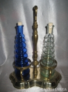 Olaj és ecet tartó.