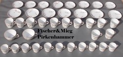 Cseh Fischer&Mieg Pirkenhammer kávés készlet