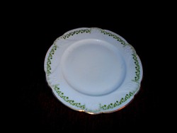 Láng Mihály jelzett  tányér 22,5 cm 