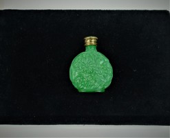 Csodás malachit parfümös üveg  