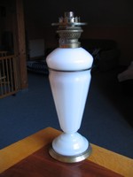 Antik, jugendstil tejüveg-réz lámpatest (Rudolf Ditmar Wien, 1900 körül)