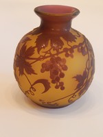 Gallé stílusú váza 